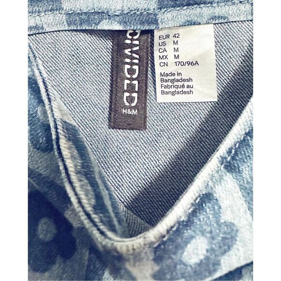 Divided denim dress  - Picture 6 of 14